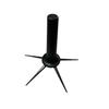 Portable Foldable Saxophone Stand with Five-Legged Base for Floor Display