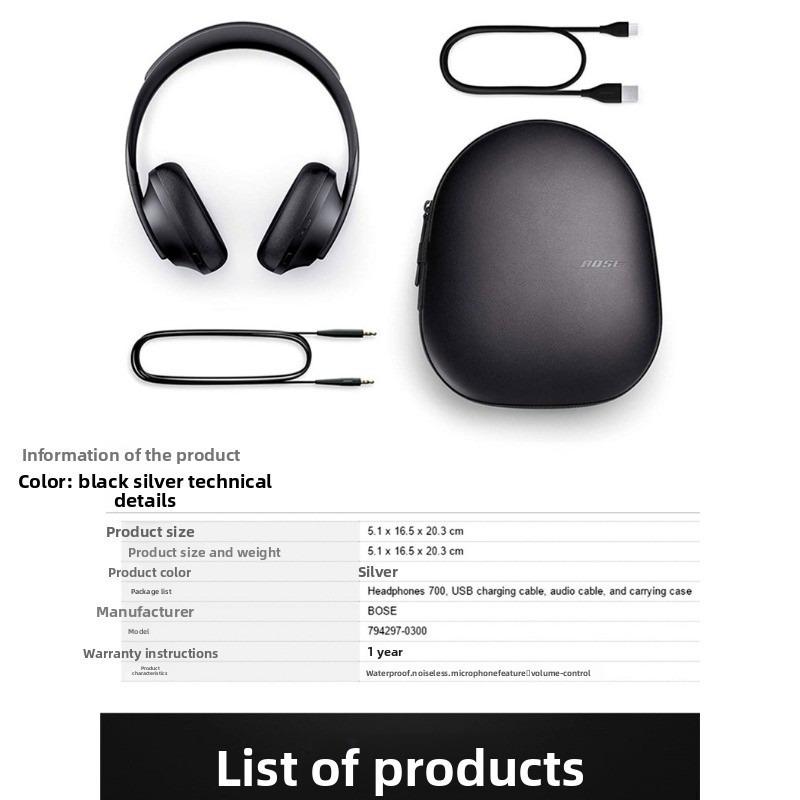 Bose 700 Bluetooth Noise-Cancelling Headphones