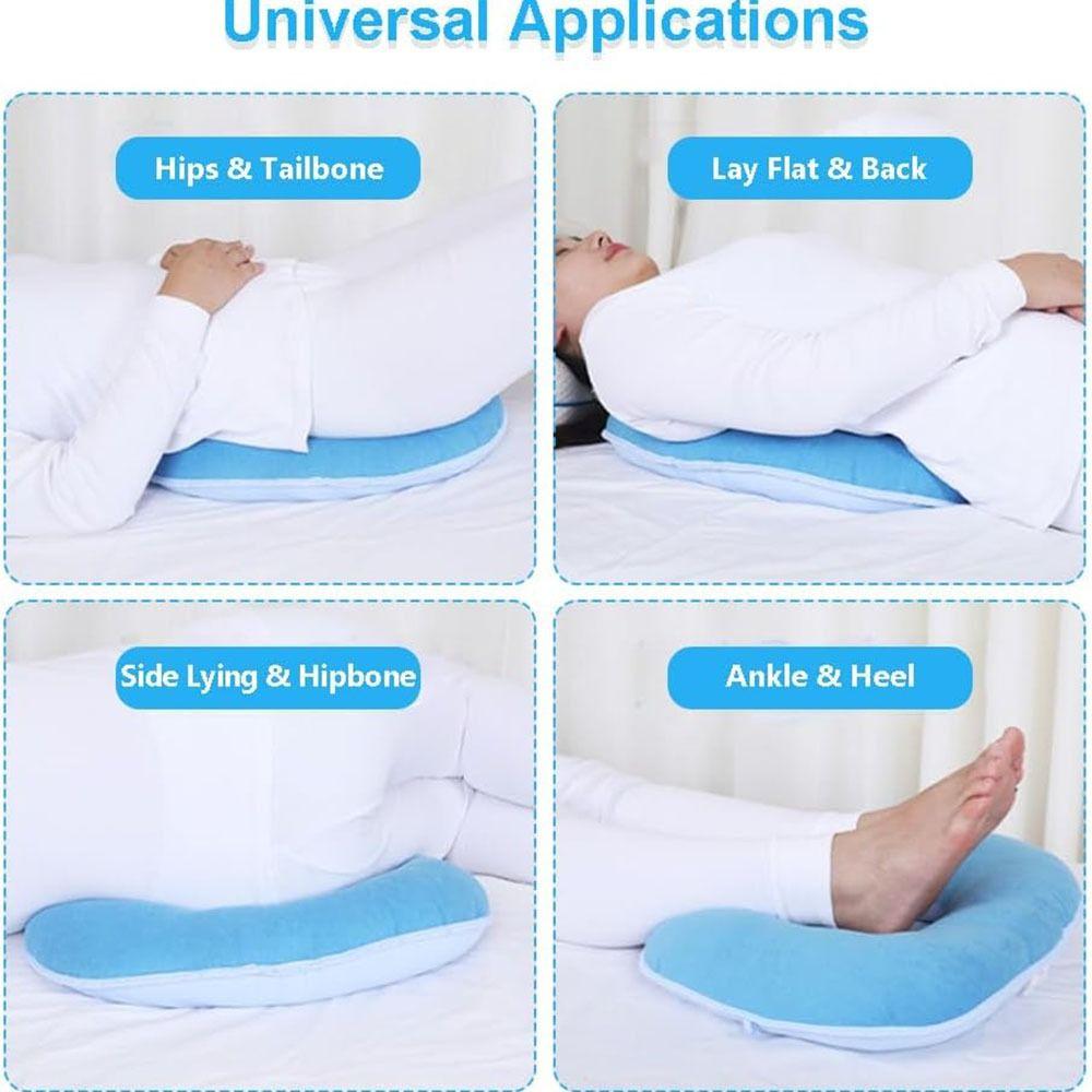 Hollow Design Donut Pillow Comfortable Nursing Bed Sore Pad Portable Anti-Decubitu Pad  Elderly