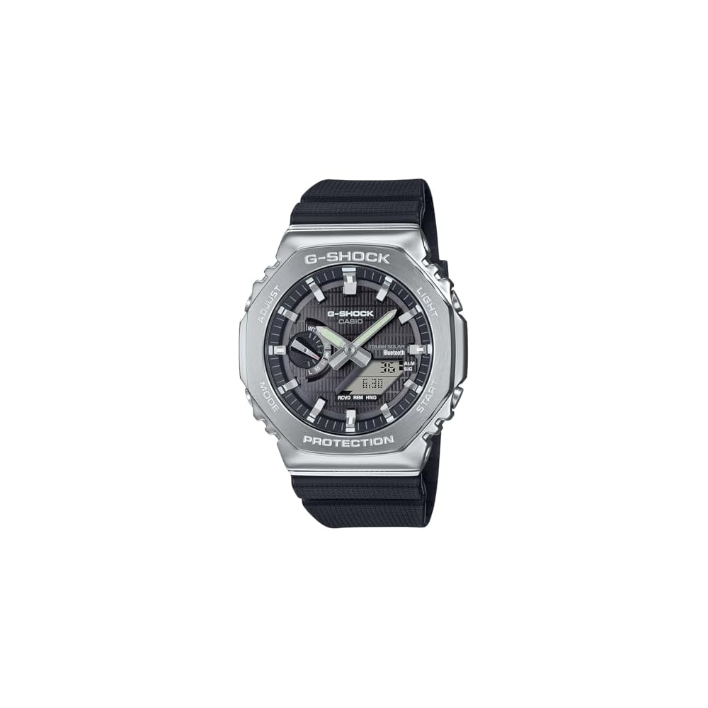Casio G-Shock GBM-2100-1AJF Men s Bluetooth Metal Covered Tough Solar Watch Black