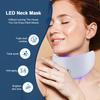 Neck LED Lift Mask Photon Neck Beauty Mask Skin Tightening Anti-Wrinkle Skin Tightening Neck Beauty Device Neck Wrinkle Remover