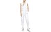 Jumpsuits Women's White Moderate Straight Fit Pants CU6316-100