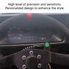Steering Wheel Horn Button 6 Hole Carbon   Comfortable Touch Sensitive Replacement For  