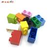 Non-Toxic Big Size Diy Building Blocks Thick Figures Bricks 1X2Dot 24Pcs Educational Creative Toys For Children Compatible With Brands