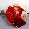 1pc Eagle Feather Fashionable Automatic Opening/Closing Folding Umbrella with 8 Bones, Windproof Portable, Daily Use161