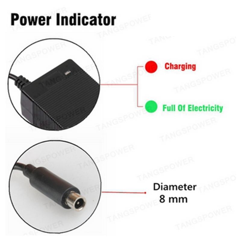 54.6V 3A Lithium Battery Charger For 13S 48V Electric Scooter KugooM4 Li-ion Battery Pack Charger Fast Charging With Cooling Fan