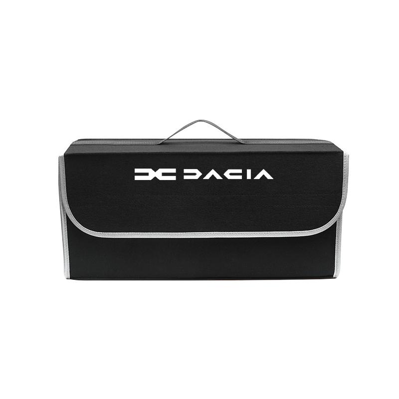 Dacia Folding Car Trunk Organizer Box Storage Bag Tool Tidying For Dacia Sandero Stepway Duster Logan Jogger Spring Dokker Lodgy