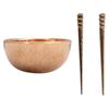 Miniature Tableware For Doll House Scene Display 1/12 Scale Metal Bowl Chopsticks Model Figure With Realistic Detailing