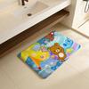 R-Rilakkuma Cartoon Anime Floor Mat Cheaper Anti-slip Modern Living Room Balcony Printed Bedside Mats