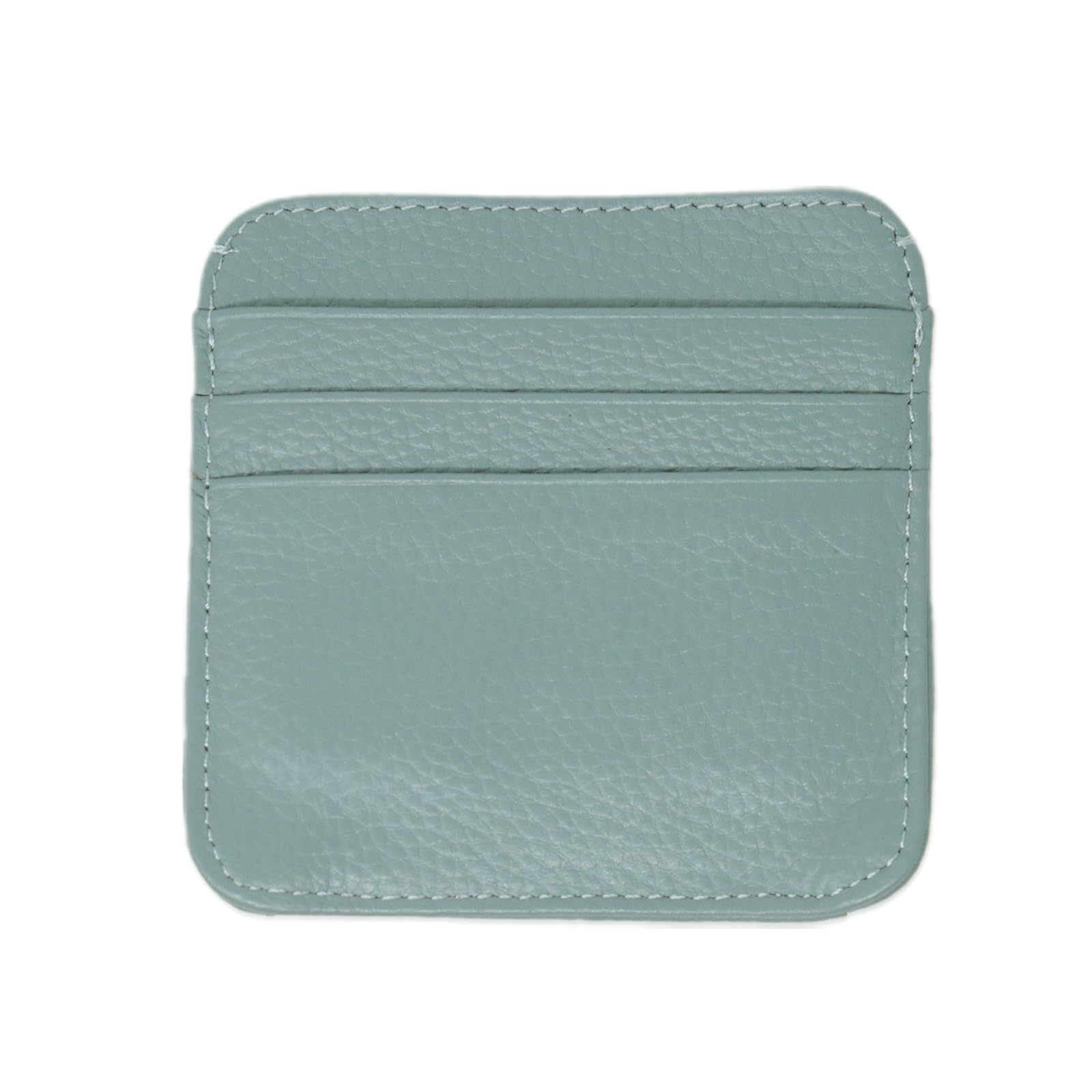 

Mirachic Ultra-Thin Genuine Leather Compact Wallet for Men and Women, Stylish Grained Leather, Compact Design with 6 Pockets for Bills, Credit Cards,