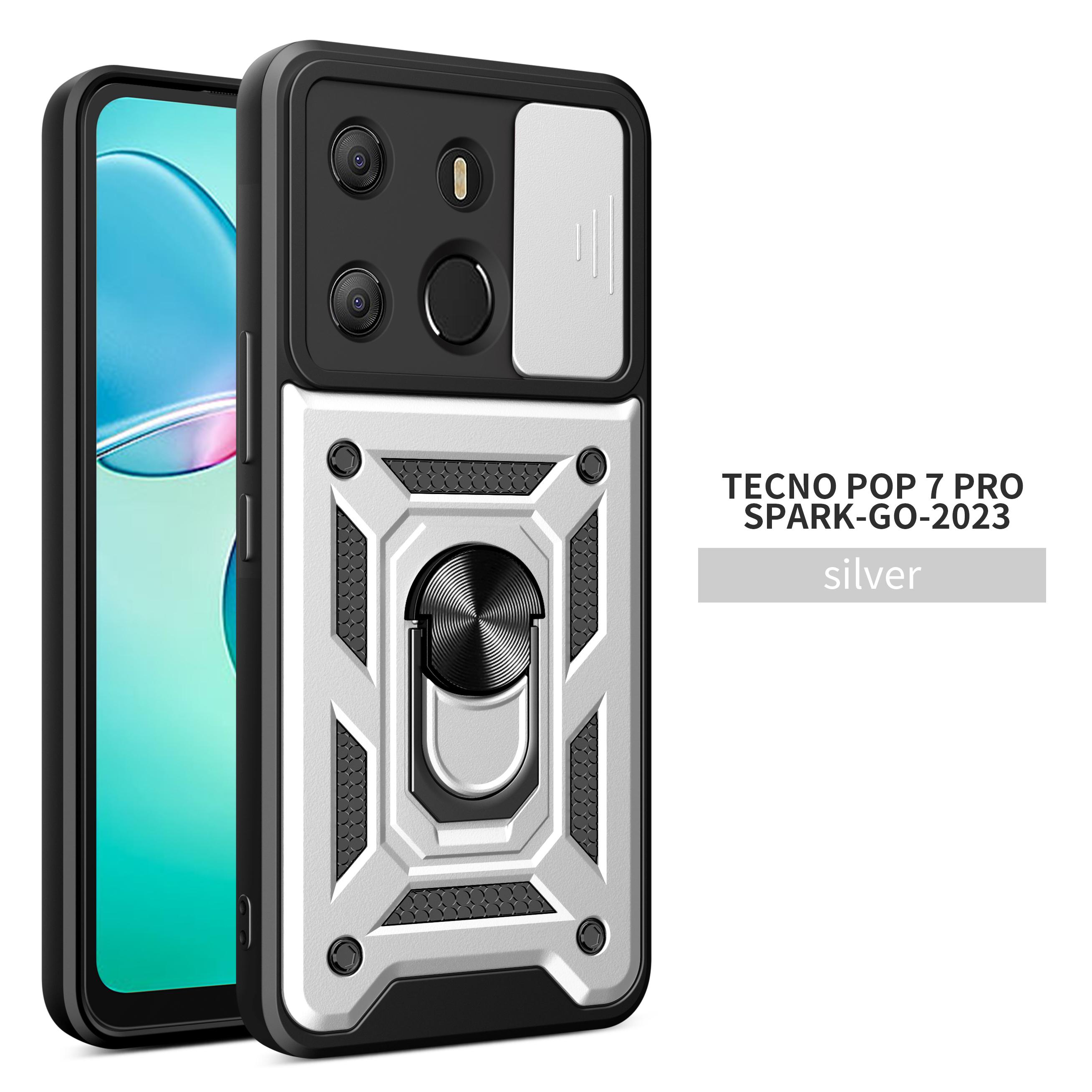 

For Infinix Smart 7 Case Infinix Smart 7 HD Cover Magnetic Ring Holder Armor Phone Case Slide Camera Protect Back Cover Infinix Smart 7 HD