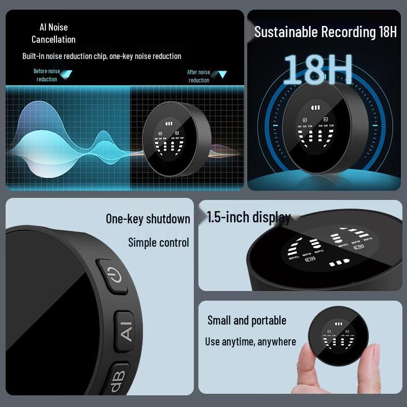 

Shenghuashitong 2.4G Wireless Lavalier Microphone (CN version)