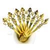 1Pcs 11cm Royal Style Metal Carved Coffee Spoon Set Vintage Table Spoon Antique Tea Spoons Coffee Spoonork Tablespoons