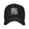 No Kings No Wars No Ice Caps Fashion  Snapback Hat For Unisex Women Adjustable Casual Headwear