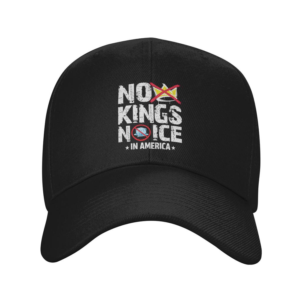 No Kings No Wars No Ice Caps Fashion Snapback Hat For Unisex Women Adjustable Casual Headwear