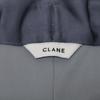 CLANE 15110-7252 23AW Gray Satin Slacks Pants Bottoms 2 grayUsed