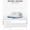 Nike Force 1 Low EasyOn PS Bílá Akvamarínově modrá Dětské tenisky FN0237-107
