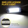 2pcs LED License Number Plate Light Canbus For Peugeot 406/407/508/607 Citroen Berlingo/C2/C3/C4/C5 II/C6/C8 Car Accessories