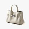 Leather Women's Bag Head Layer Pitot Bag Daily Commuter Crossbody Bag Solid Color Simple Box Bag