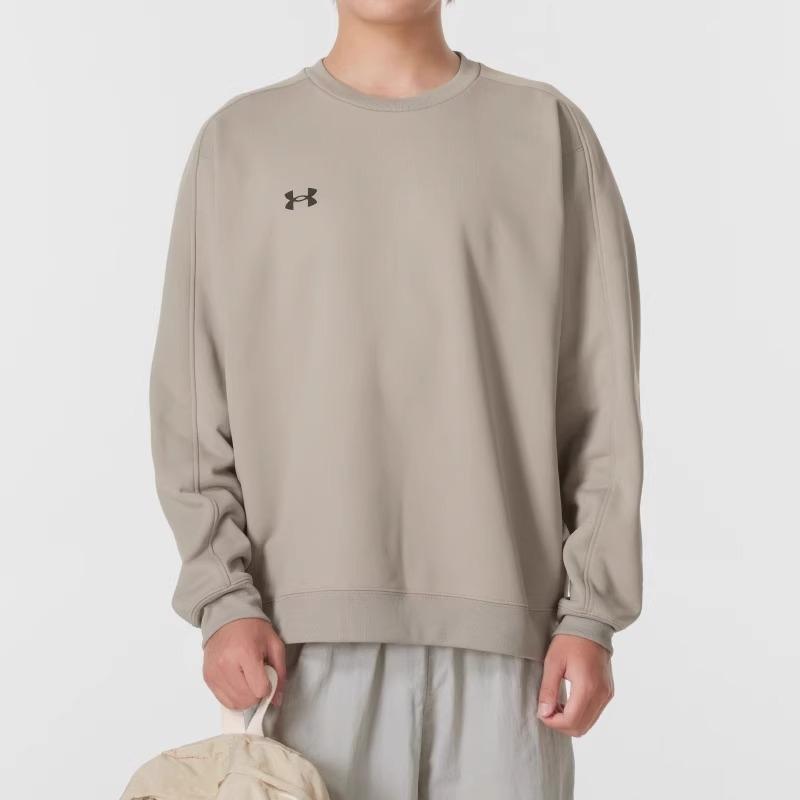 Under Armour Športová Lifestyle Séria Ležérna Mikina s Okrúhlym Výstrihom Unisex Mikina Sivohnedá 24600304-203