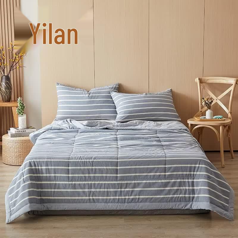 Стиганый одеяло YILAN из стираного хлопка