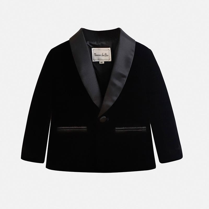 Boys' Suit Flower Dress Suit Performance Suit Children's Piano Performance Suit Baby One Year Old