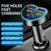 Car Charger 66W 5 Ports  Lighter Fast Charging PD QC3.0 USB Type C Car Phone Charger Adapter
