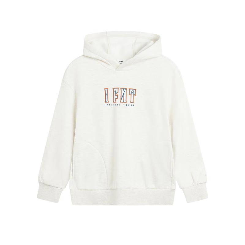 LI-NING Boys Fleece Hooded Sweatshirt 140/68