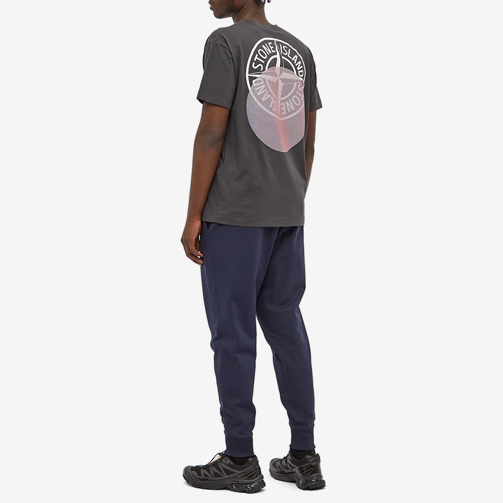 Stone Island Ss22 Logo Print Crew Neck Short Sleeve T-Shirt Men Tops Charcoal 76152NS94-V0065