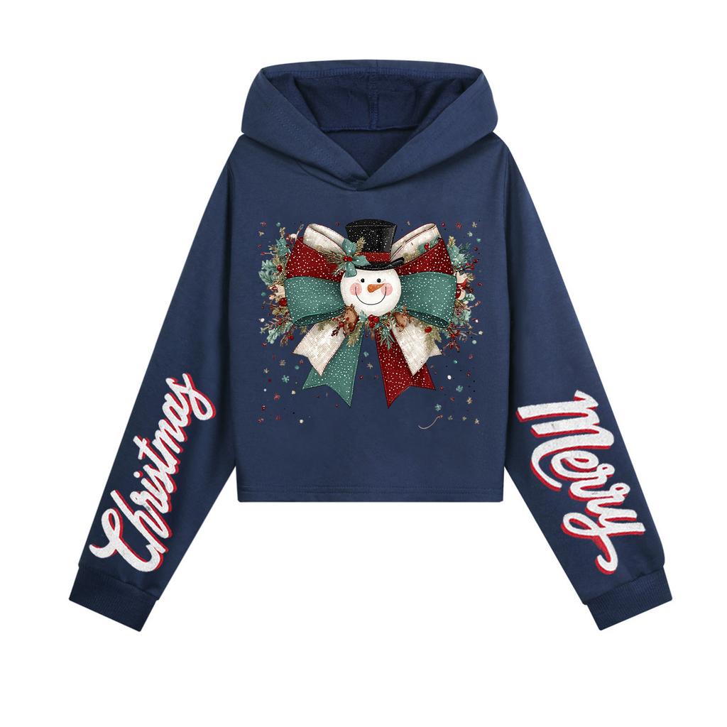 Kids Casual Fashion American Flag Printed Long Sleeve Hooded Sweatshirt
