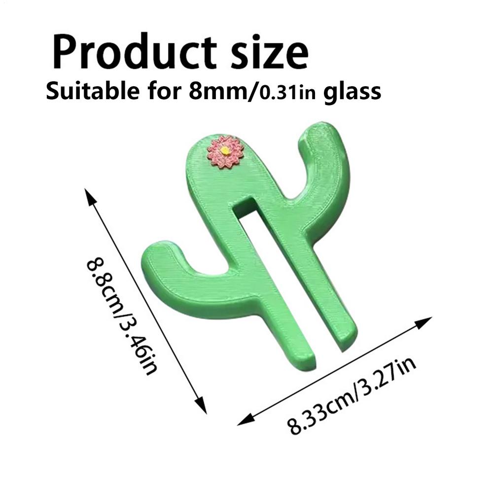 Towel Hanger for Bathroom Cactus Shape No-drill Home Storage Organizer Over The Door Hanger for Bath Spa Laundry Room Locker
