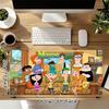 Custom Name Family Time Gamer Large Deskmat Mousepad Playmat Xl Keyboard Mouse Pad Gaming Desk Accessories Anime Pc Extended Pads