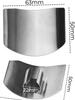 Stainless Steel Finger Guard, 2PCS Finger Protector Finger Guard For Cutting Kitchen Tool Protector Avoid Hurting When Cutting In Kitchens