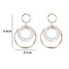 Bohemian Women Drop Earrings Statement Dangle Earring Gifts for Daily