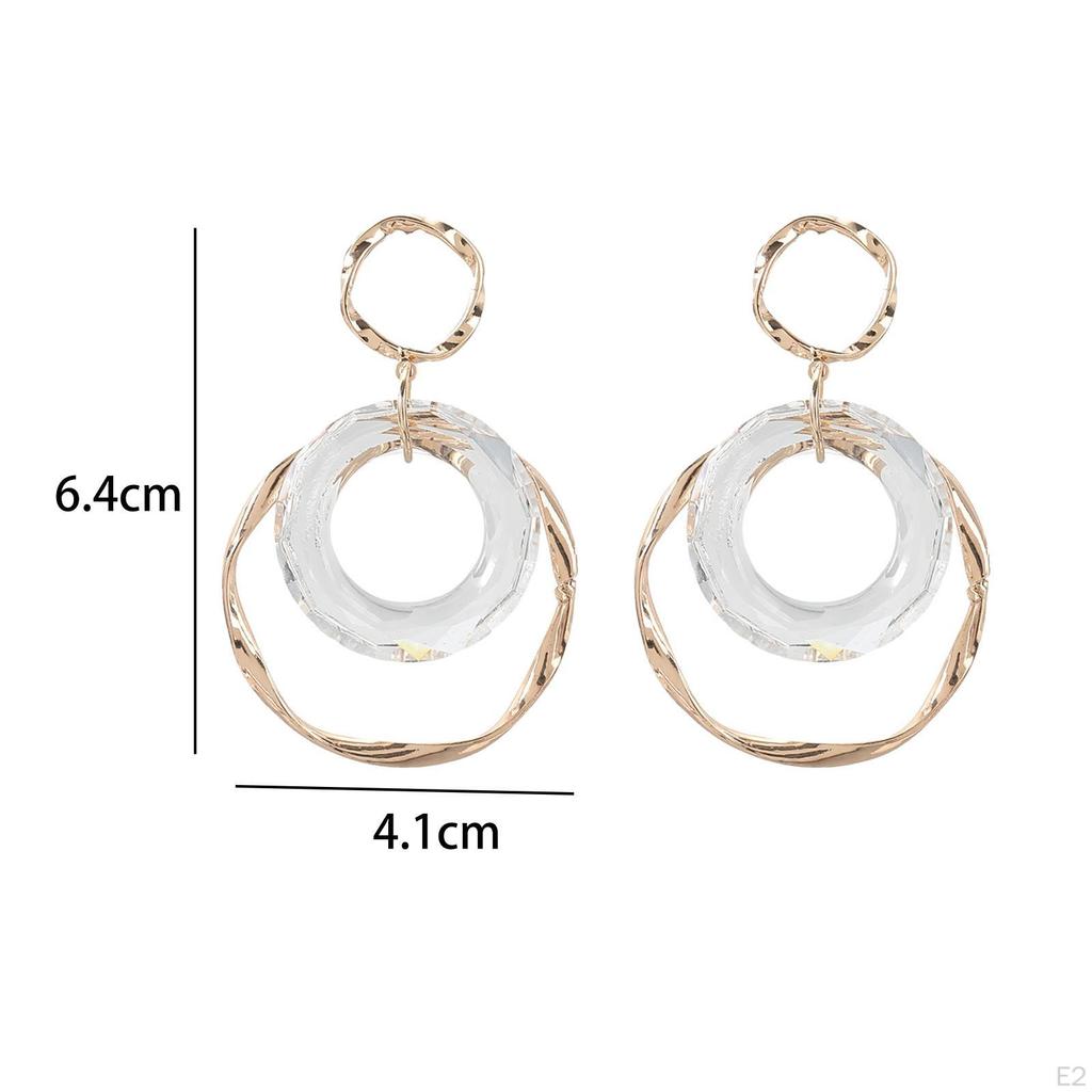 Bohemian Women Drop Earrings Statement Dangle Earring Gifts for Daily
