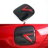 Carbon Fiber Fuel Gas Tank Cap Cover Trim For Mitsubishi Eclipse Cross 2018-2022