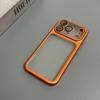 Luxury Plating Matte Ultra Slim Case for iPhone17 Pro Max  Air 16 15 14 13 12 Camera Lens Film Protector Frosted Shockproof Case