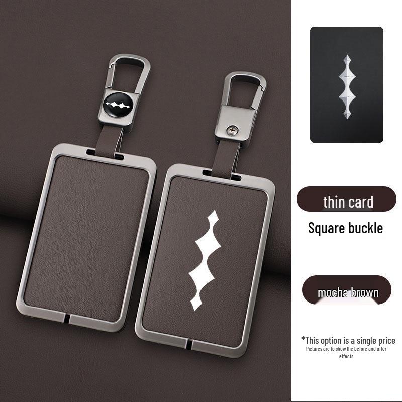 2024 Fangchengbao Leopard 5 Key Case: NFC Induction Card Holder & Protective Shell for Men