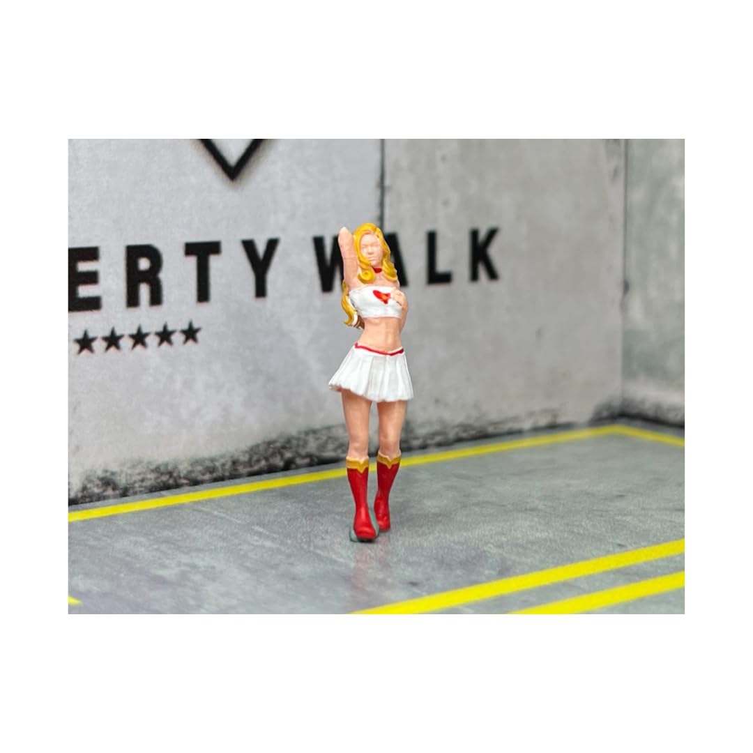 

MiniRealm Figure Model Girl MR0005 Model Diorama Minicar 1/64 [Used]