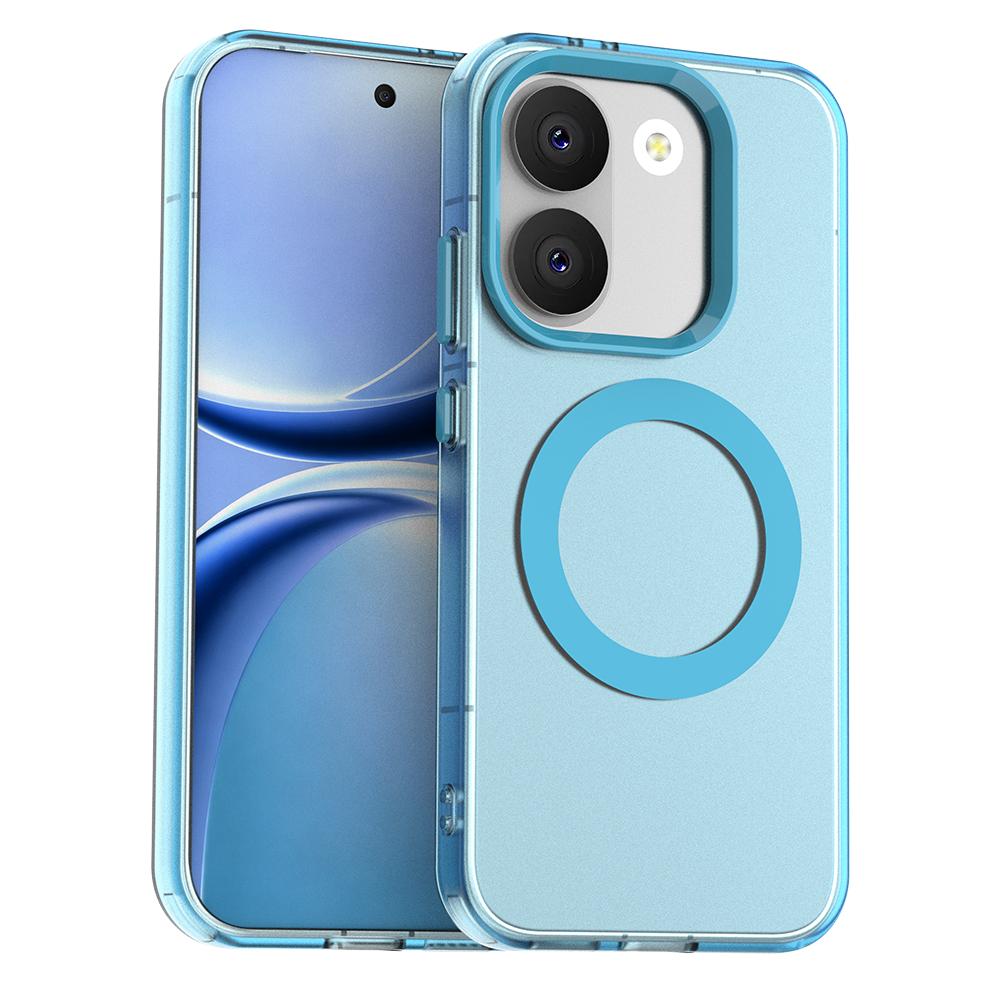 For Magsafe Frosted Clear Phone Case for POCO X8 X7 X6 Pro Max Note 15 14 13 Pro Plus 4G 5G Slim Protective Candy Magnetic Cover