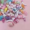 Acrylic Beads Friut Shaped Charms Random Mix 30g/bag DIY Material Children Jewelry Makings Cute  Accessories