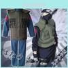 Premium Quality New Naruto Cosplay Costume Kakashi Hatake Full Suit For Halloween
