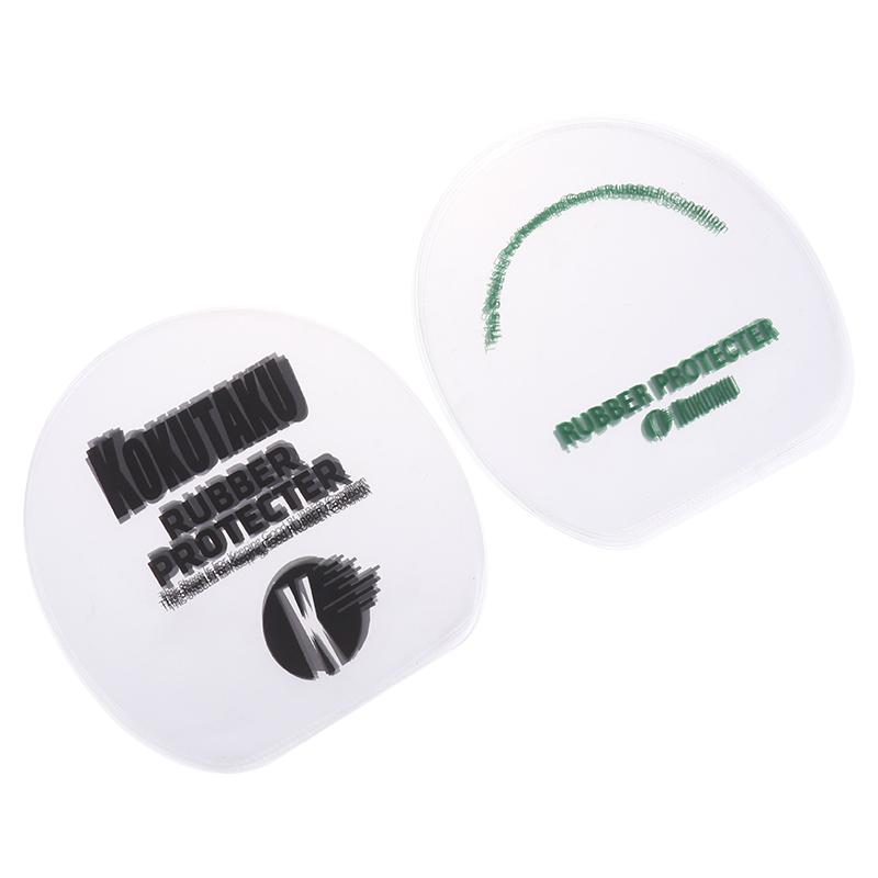 10Pcs Table Tennis Racket Astringent Adhesive Film Sticky Dust-Proof Clear Adhesive Protective Film For Table Tennis Rubber Skin