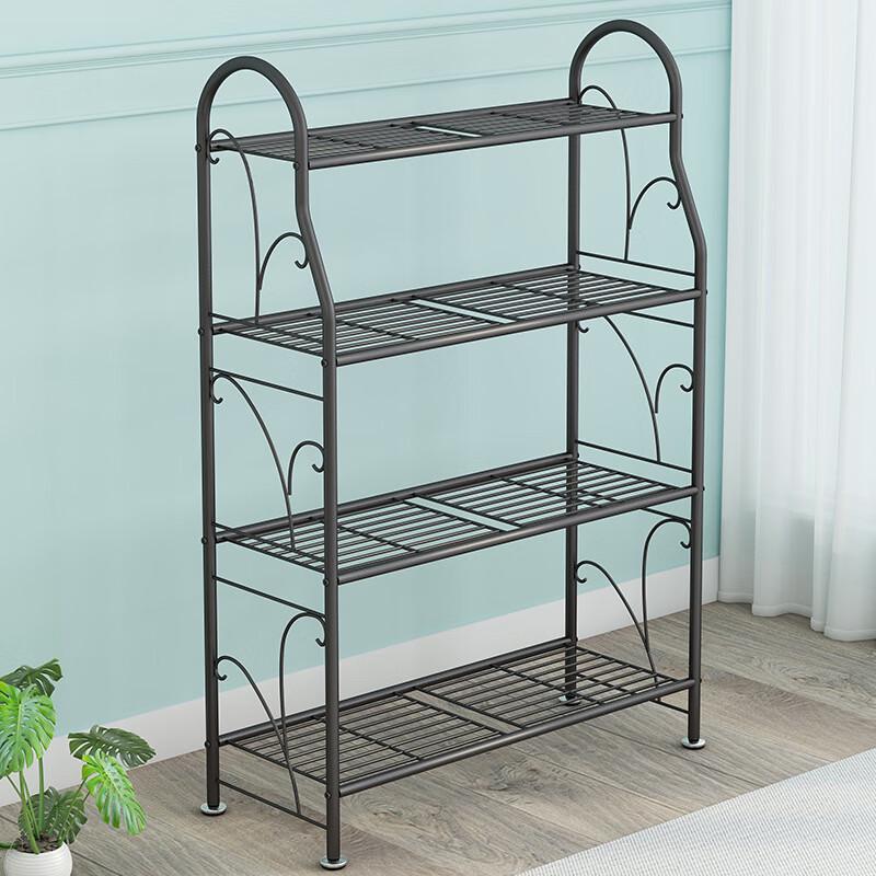Floor-Standing Multi-Layer Flower Rack