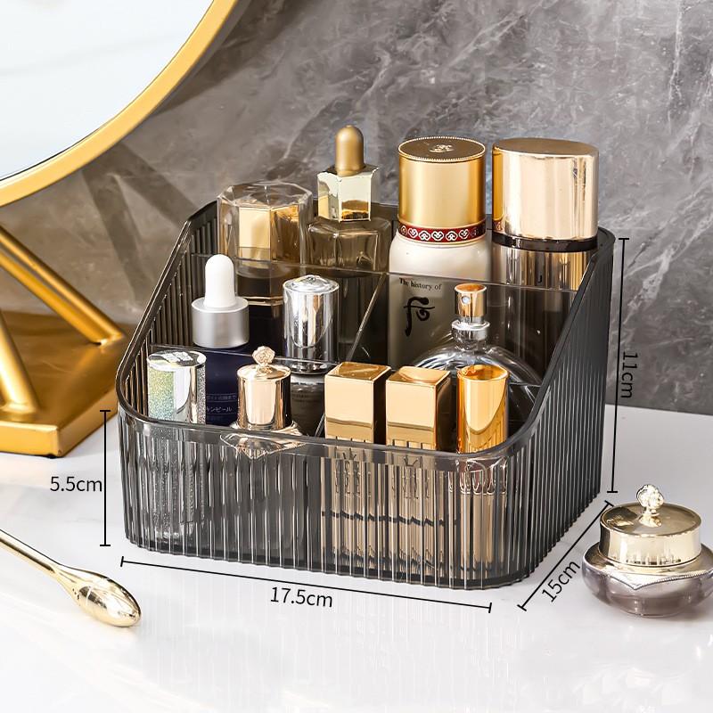 Desktop Cosmetics Storage Box Brushes Makeup Organizer Case Lipsticks Box Pencil Pens Jewelry Container Bathroom Accessories