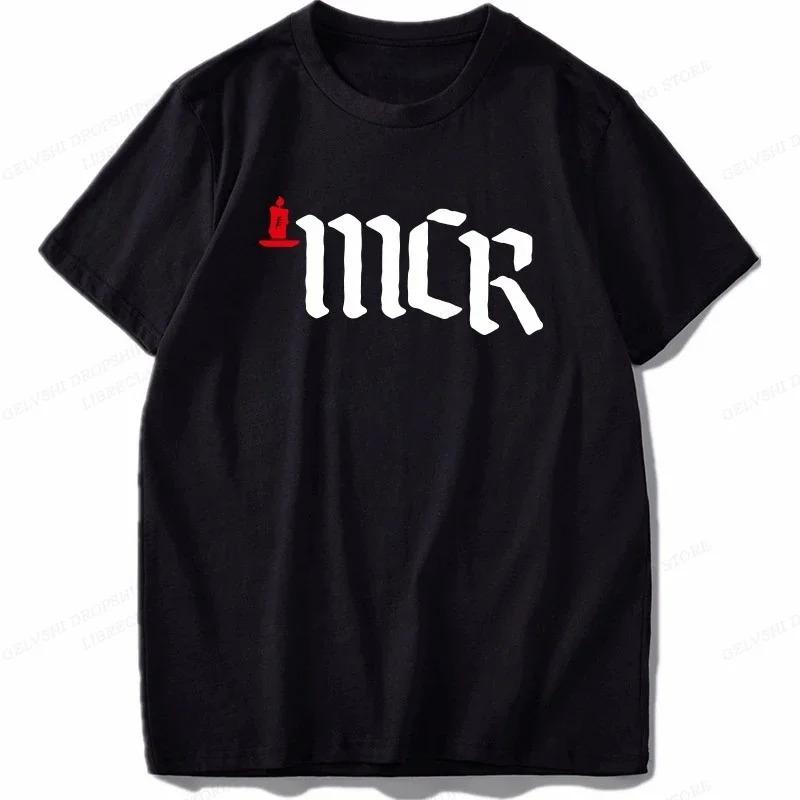 

My Chemical RoUnisexce Patterned Cotton Tshirt 2026 Summer New Style for Both Unisex and Women Featuring Retro and Casual Trend S