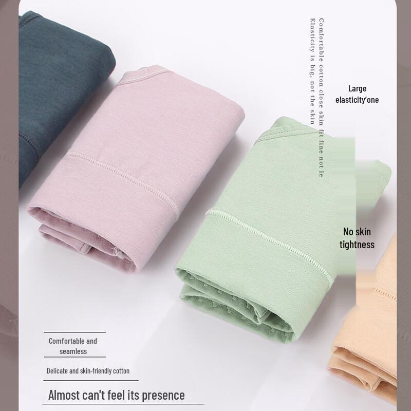 Women's High-Waist Cotton Underwear 3-Pack