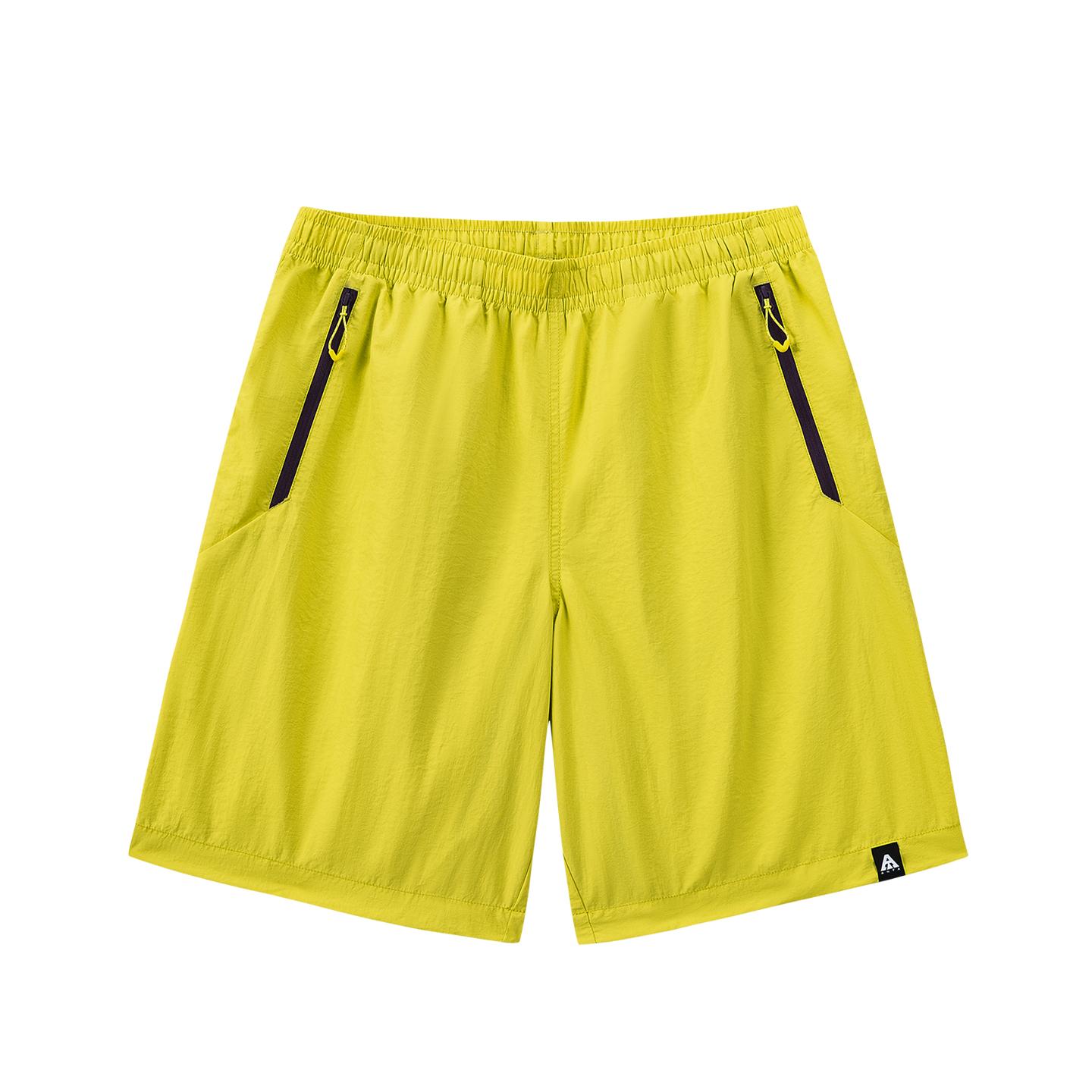 Anta Outdoors Woven Sports Shorts Men shorts Guava-Yellow 952626501-4 S