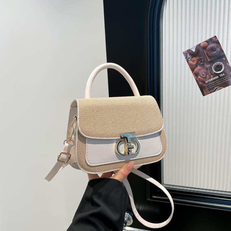 Light Luxury High-end Women's Bag Urban Commuter Handbag Summer New Retro Trend Shoulder Messenger Bag