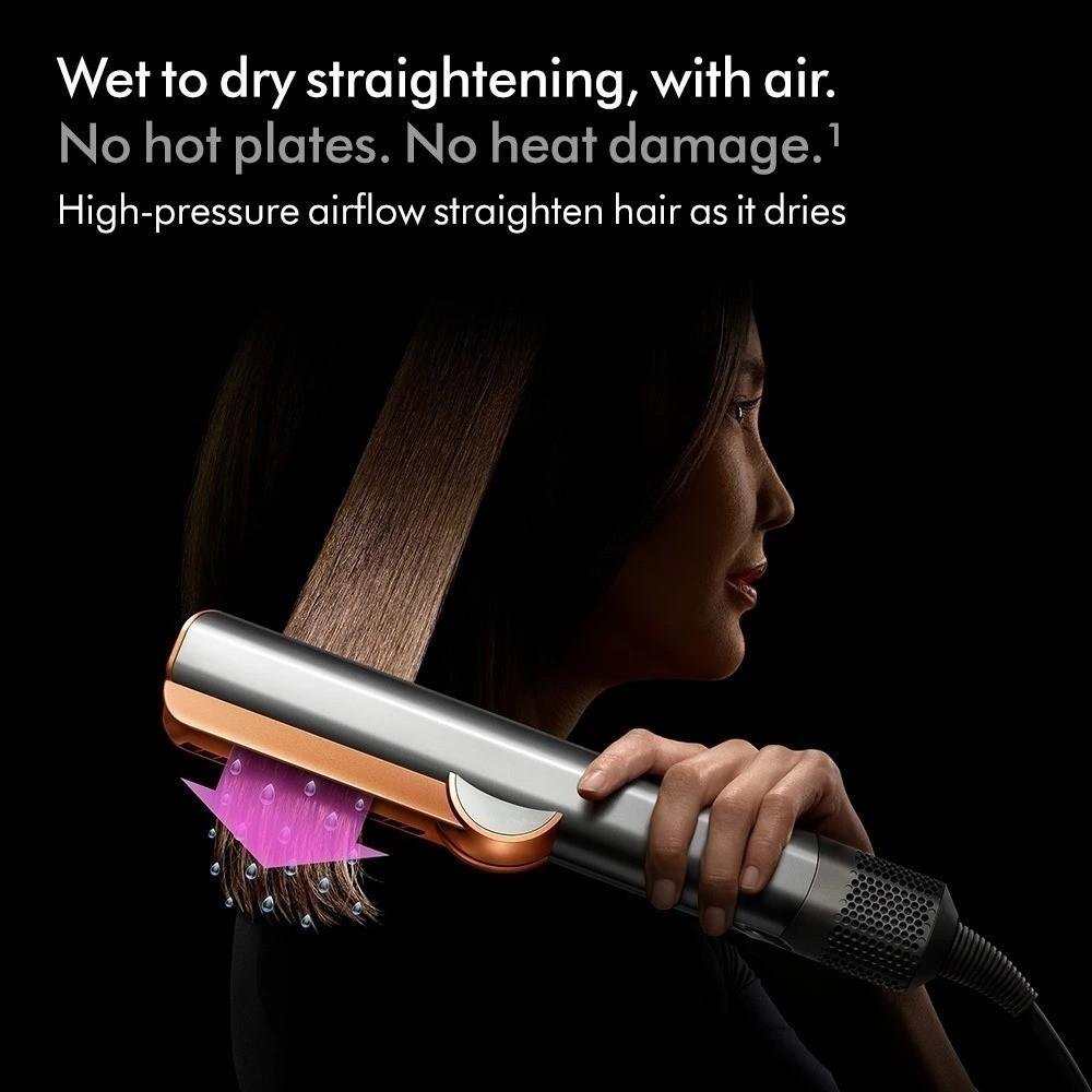 Professional Hi-Tech Hair Straightener Wet & Dry Dual-use Hair Straightener Board Household Portable Airstrait straightener